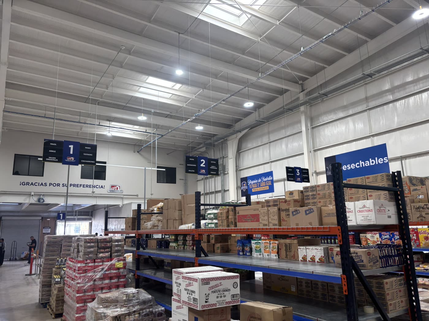 Señalización de tienda